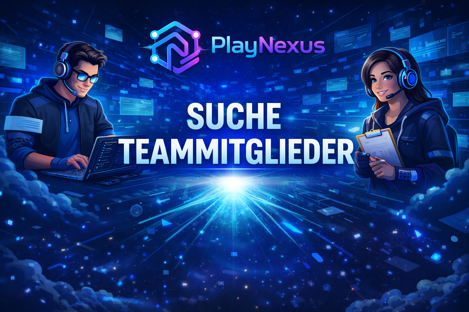 🚀 PlayNexus sucht Teammitglieder!
